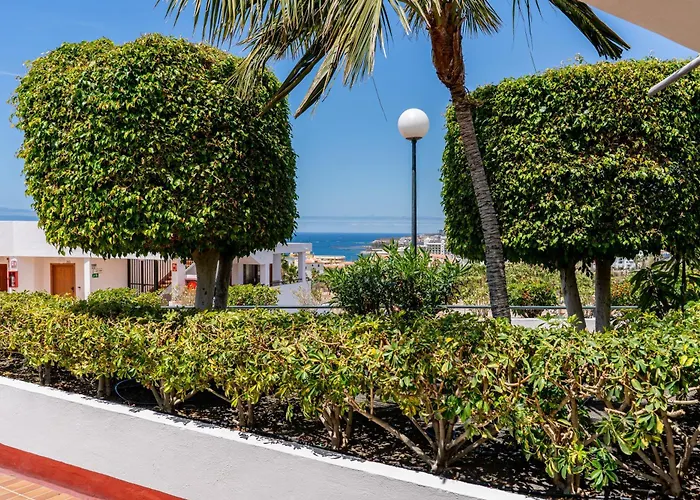 Modern With Ocean Views And Heated Pool In Malibu Park Appartement Costa Adeje (Tenerife)