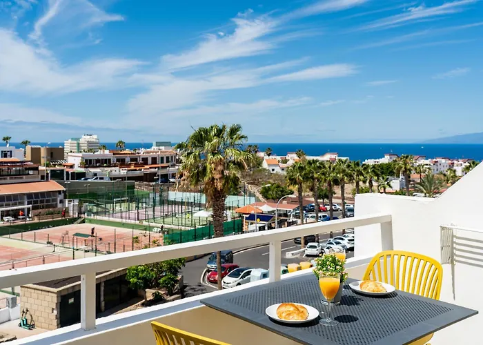 Modern With Ocean Views And Heated Pool In Malibu Park Apartamento Costa Adeje (Tenerife)